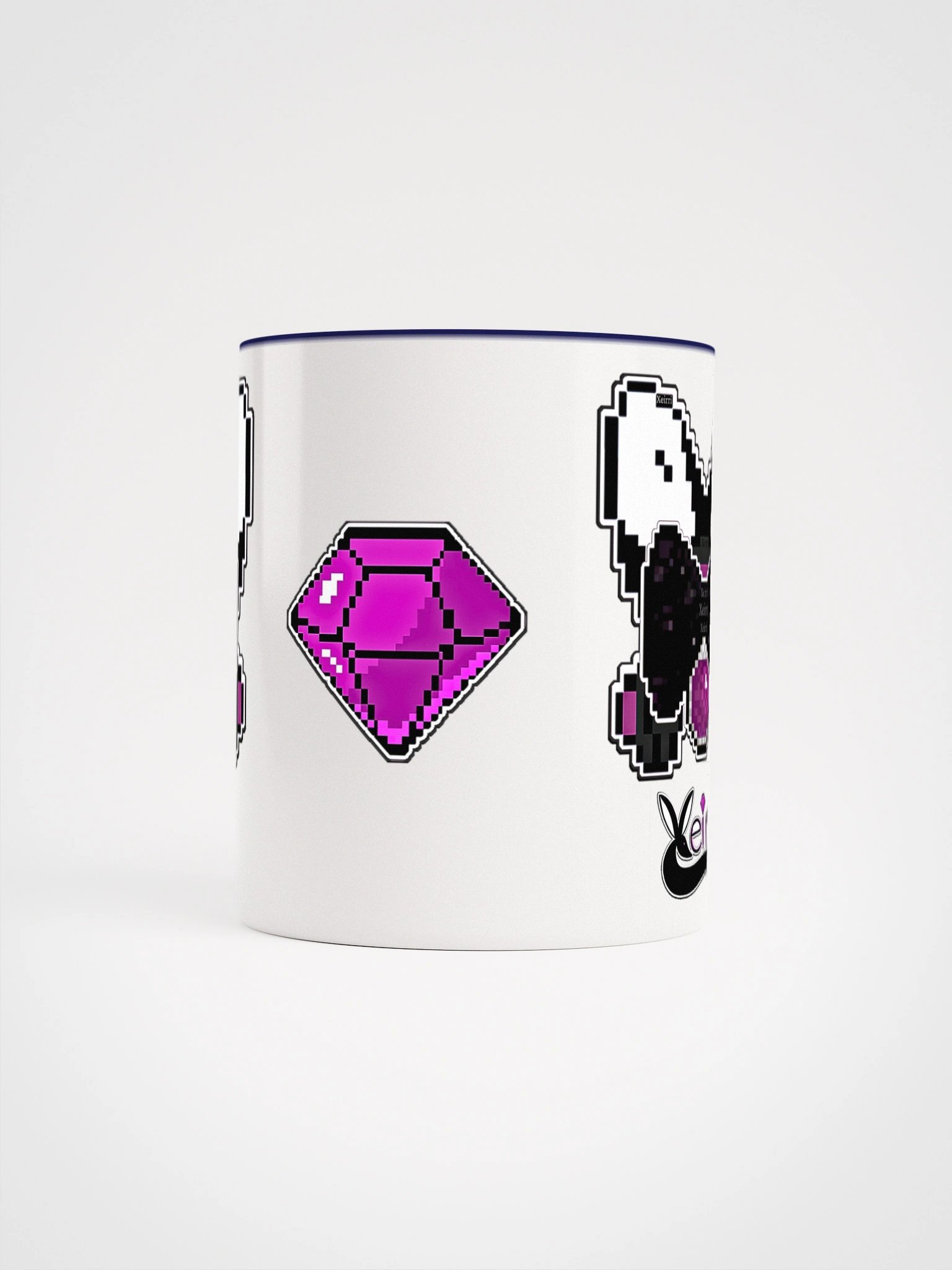 Xeirri Pride Collection: Denifly Logo 11oz Mug (Denixen Butterfly Asexual) product image (42)