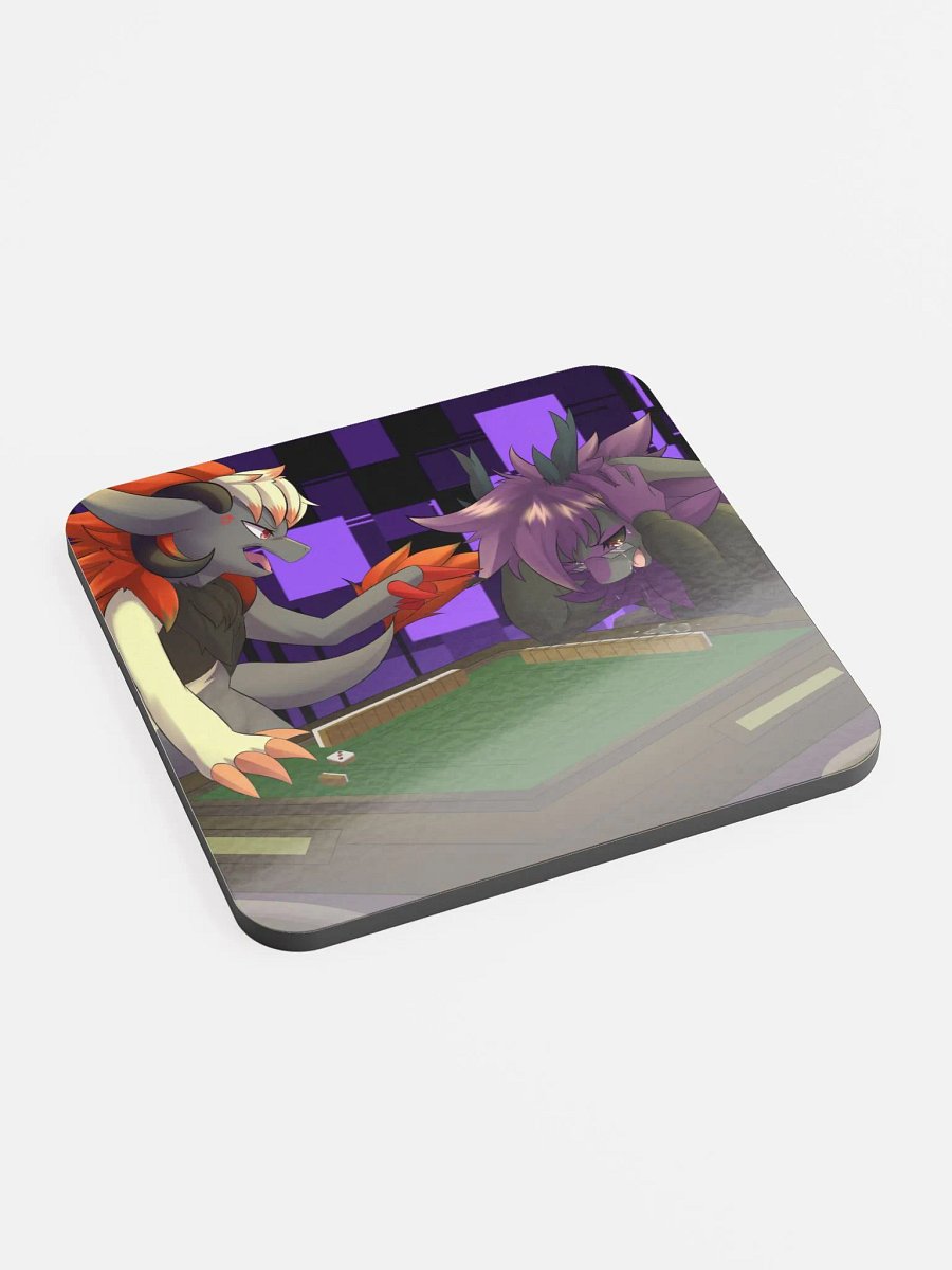 Mahjong Lessons Cork Coaster product image (2)
