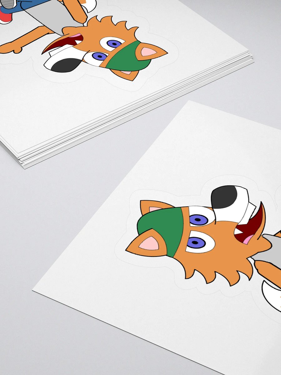 Dusty Tank Top Sticker product image (4)