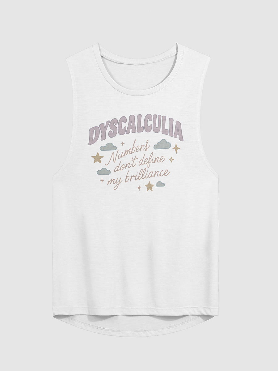 Dysalculia Numbers Don't Define My Brilliance Tank Top product image (1)