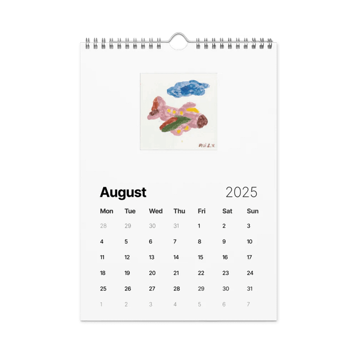 Kid Airplane (Wall Calendar 2025) product image (2)