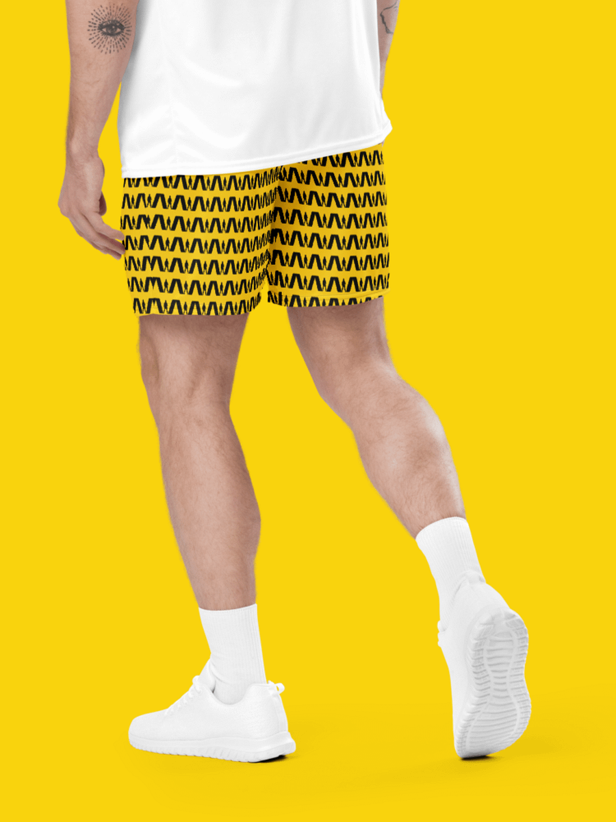 All-Over Print Recycled Unisex Mesh Shorts | WIL Style product image (4)