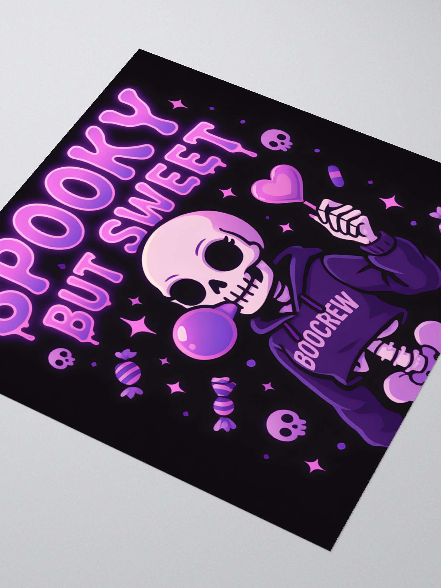 Spooky But Sweet Skeleton Sticker product image (3)
