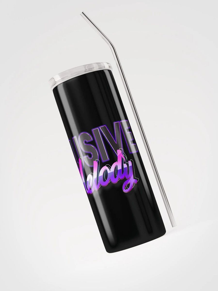 Elusivemelody Logo Tumbler w/ Metal Straw product image (3)