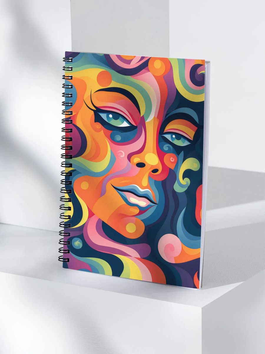 Psychedelic Muse Spiral Notebook product image (4)