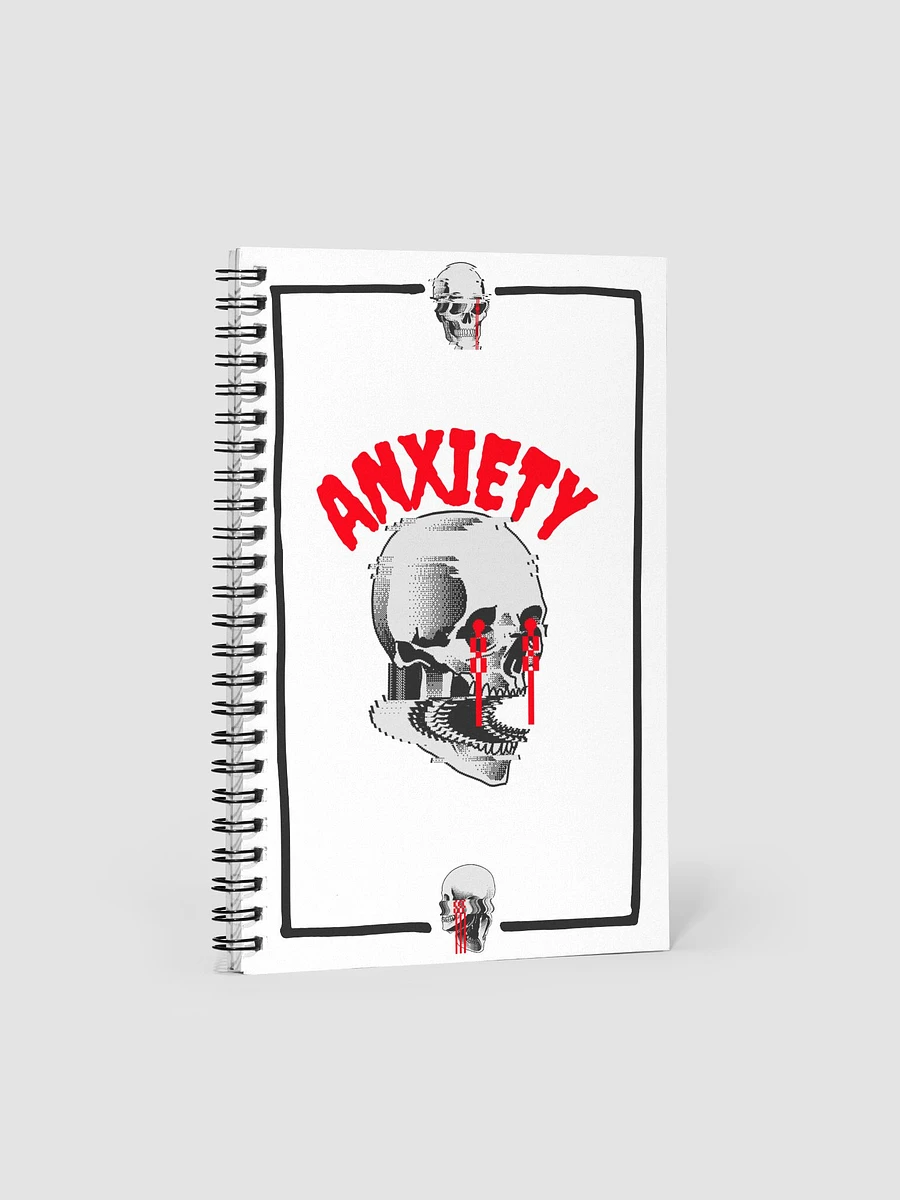 Anxiety spiral notebook product image (2)