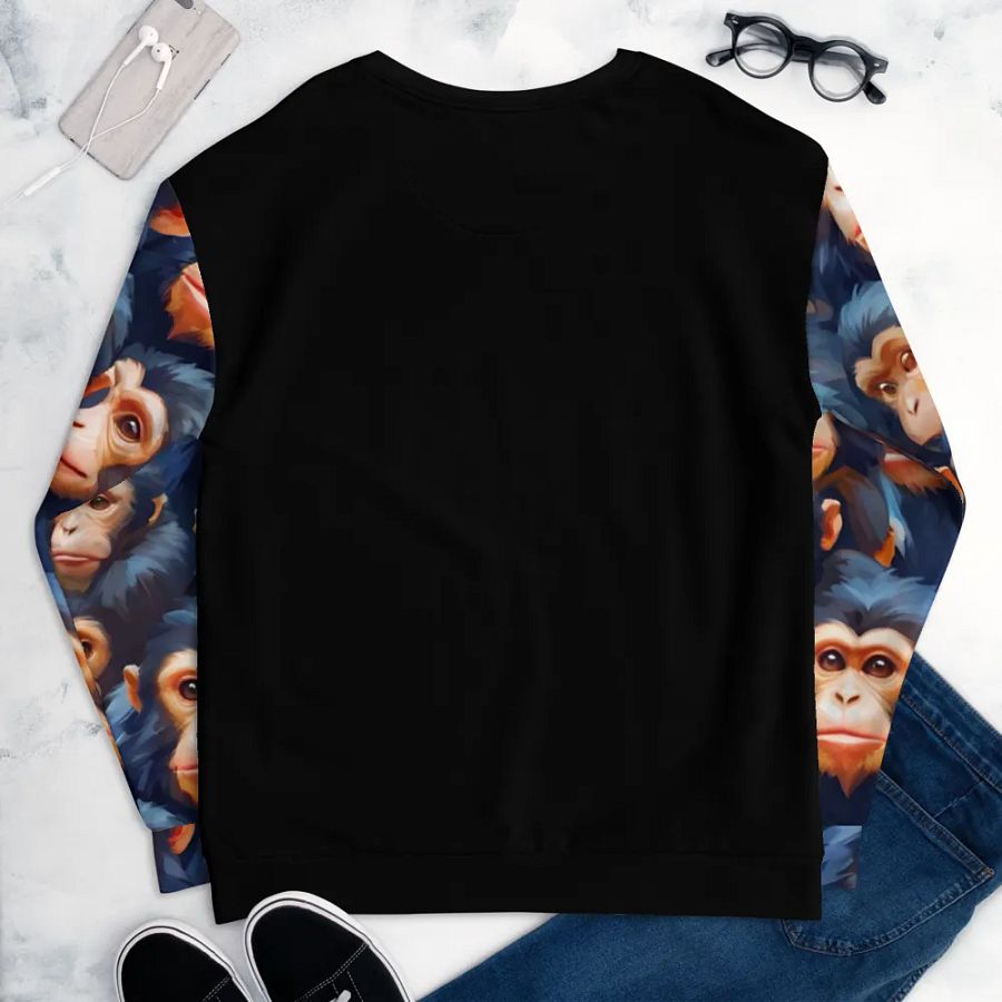 Cheeky Chimpanzee Unisex Sweatshirt product image (9)