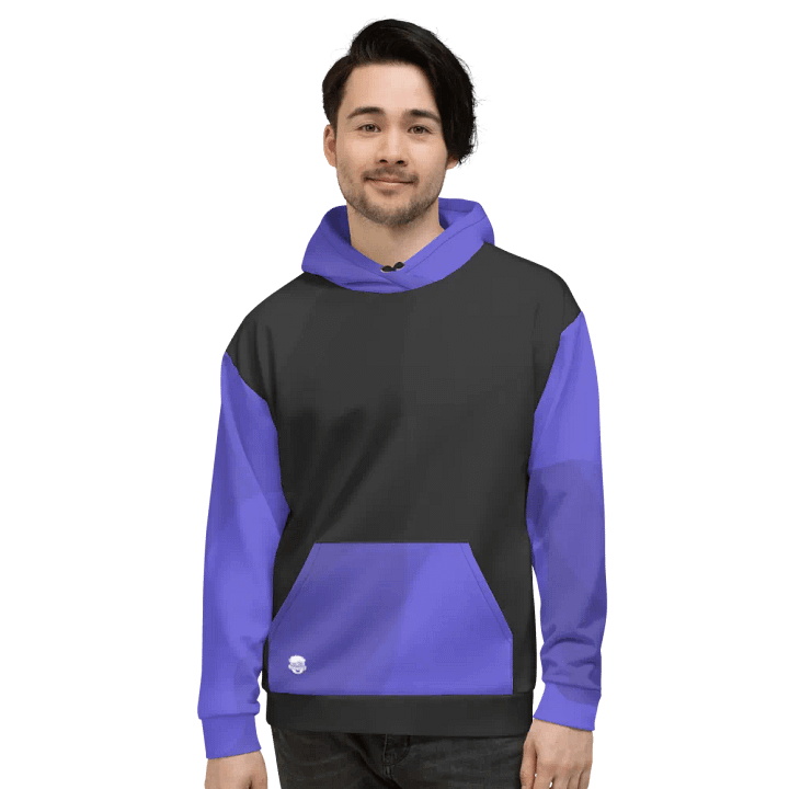 Color-Block PoisonWoah Swiggles All-Over Hoodie product image (2)
