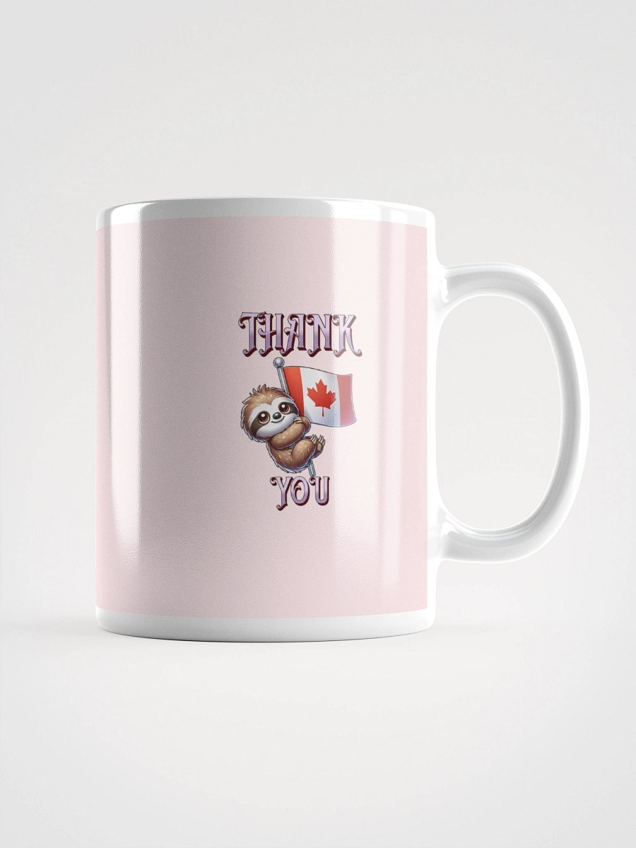 THANK YOU SLOTH CANADA FLAG product image (1)