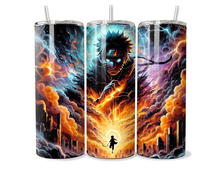Naruto Uzumaki Storm Awakening Tumbler - 20oz Stainless Steel product image (1)