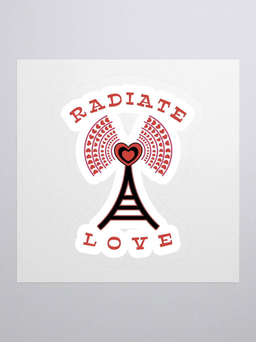Radiate Love Sticker product image (1)