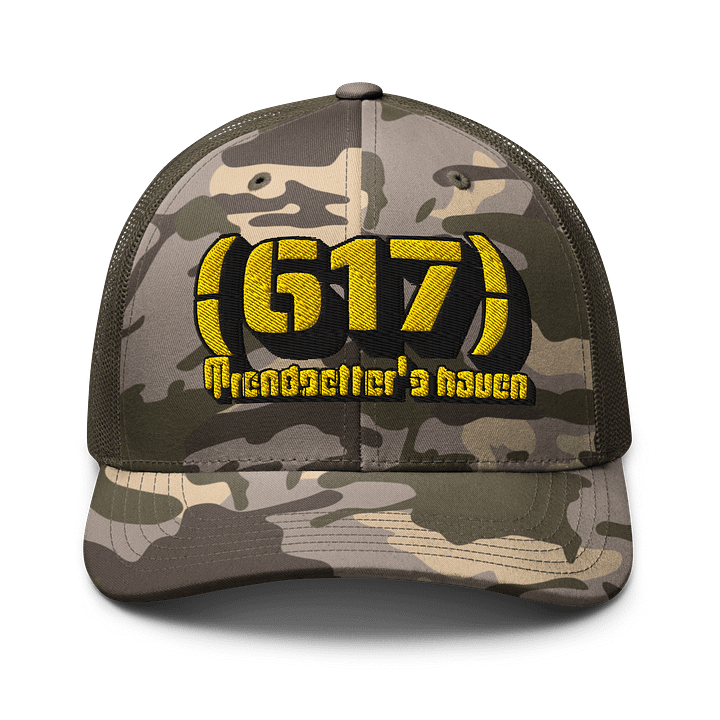 Trendsetter's Haven Camo Trucker Cap product image (1)