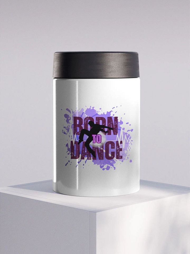 Create Greatness + Born to Dance Splash His Silhouette Stainless Steel Koozie product image (1)