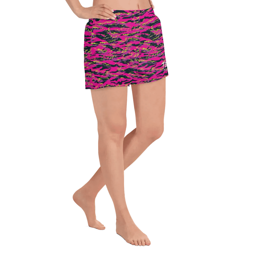 Pink Camo Gym Shorts product image (4)