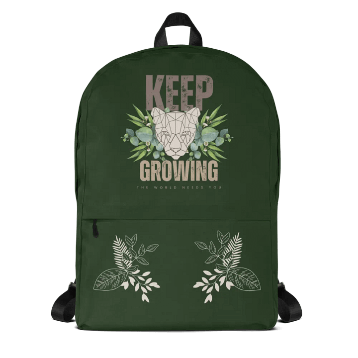 Keep Growing Backpack product image (1)