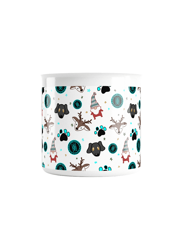 Web of Wyrd Christmas Enamel Mug product image (2)