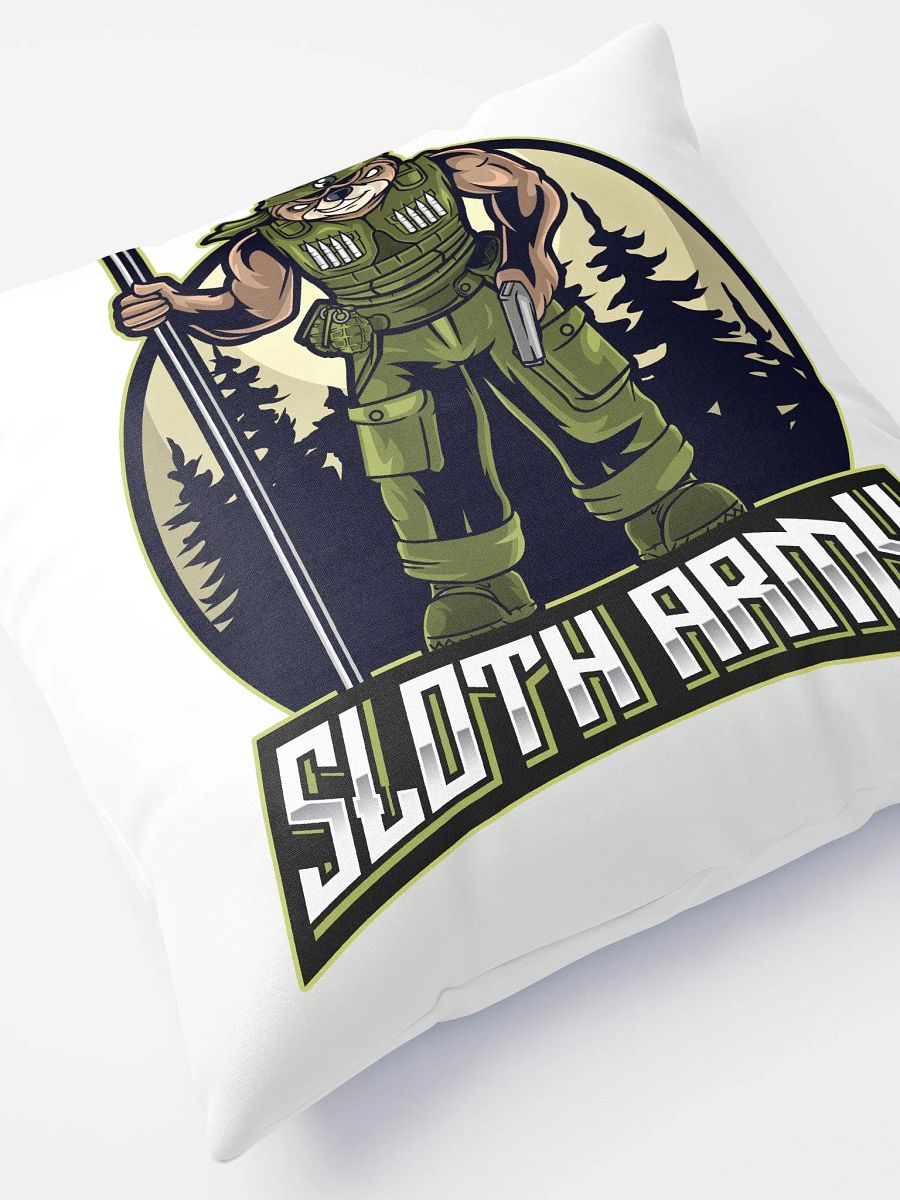 CyberSloth/SlothArmy Reversible Pillow product image (8)