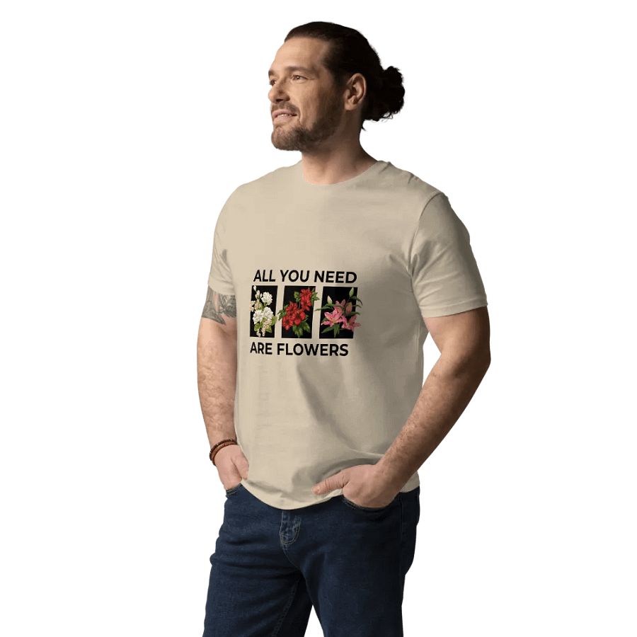ALL YOU NEED ARE FLOWERS TEE product image (124)