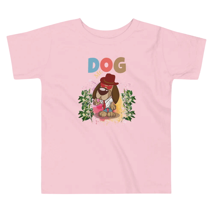 Mr. Dog Cute & Colorful Funny Toddler T-Shirt – Trendy Bella + Canvas Kids Gift product image (2)