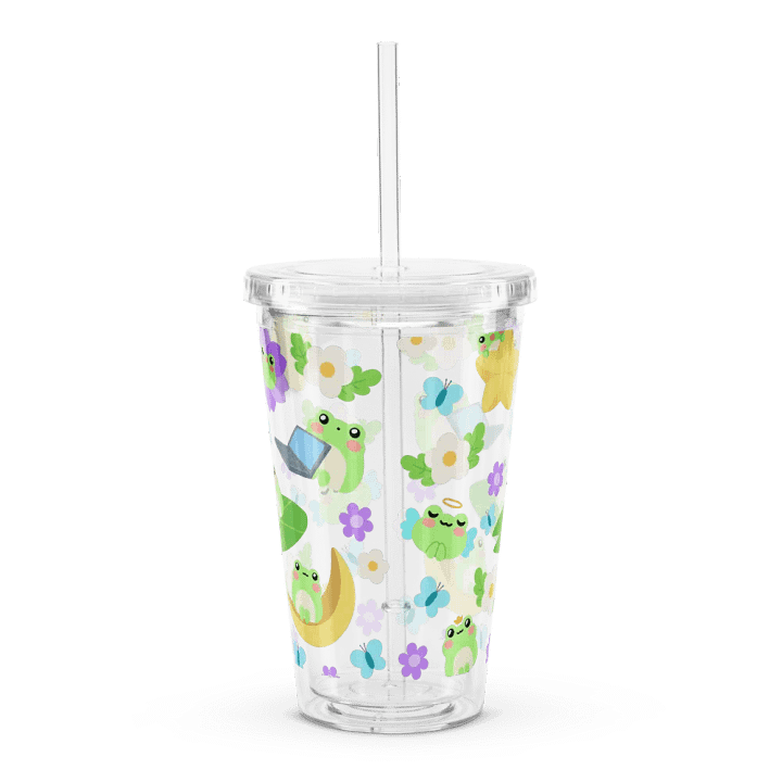 Whimsy Fronk Clear Tumbler product image (1)