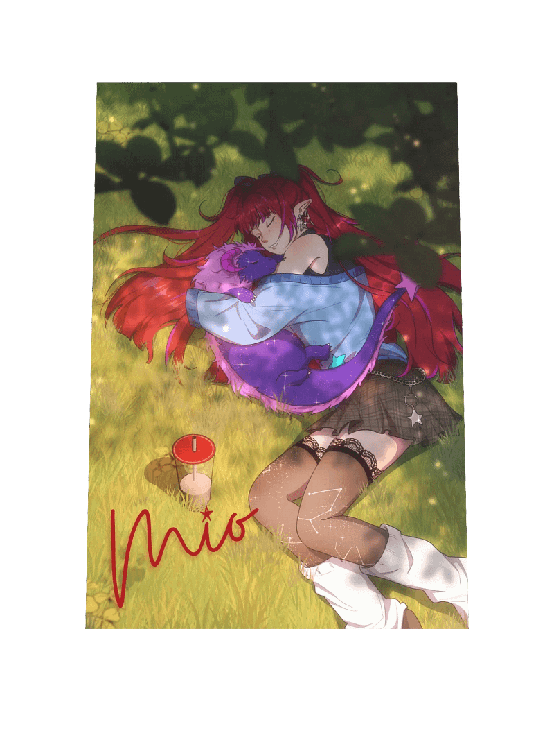Sleepy afternoon poster