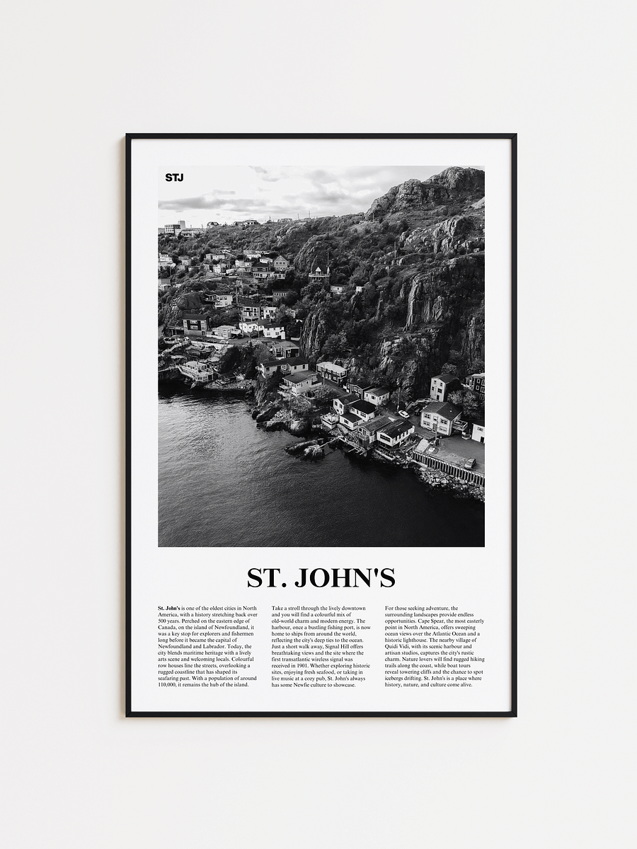 St. John's 03 Newspaper Poster product image (1)