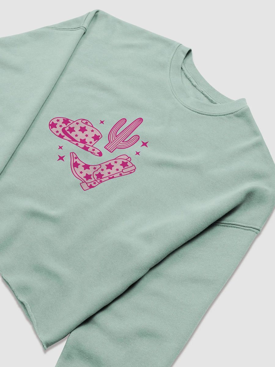 Star Cowgirl Women's Fleece Crop Sweatshirt product image (18)