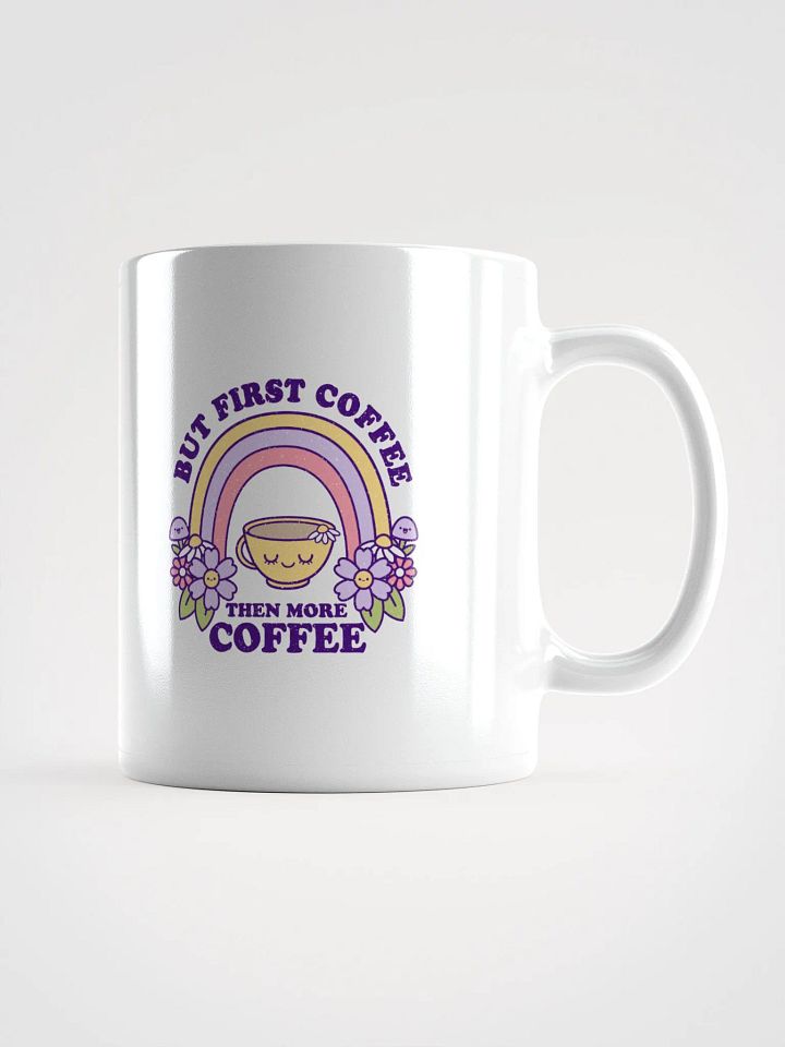 But First Coffee Retro Kawaii Coffee Mug product image (2)