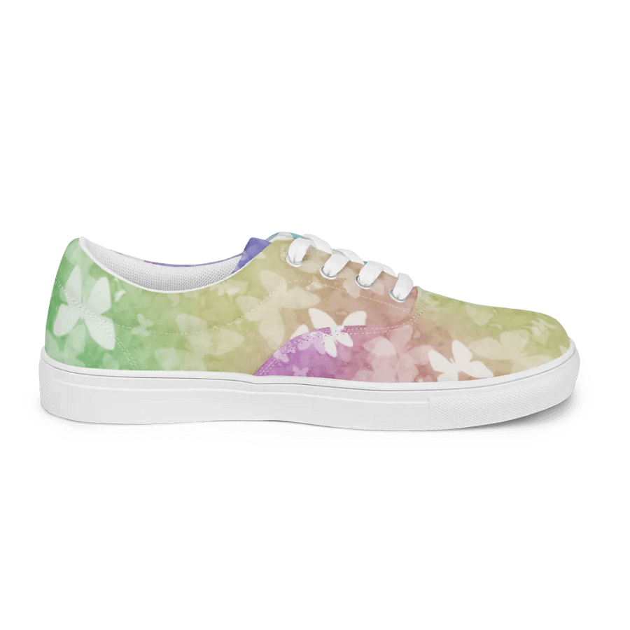 butterfly rainbow frost canvas shoes (womens) product image (11)