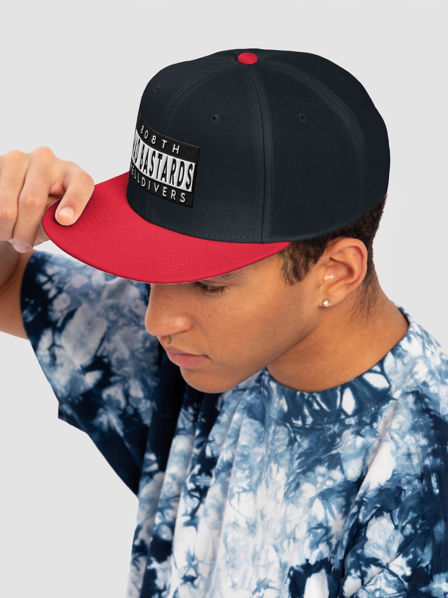 808th Mad Bastards Parental Advisory Flatbill Cap product image (7)