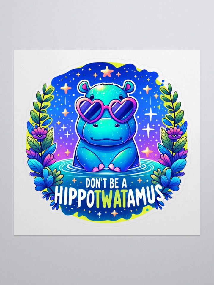 Hippo Twatamus Sticker Set product image (2)