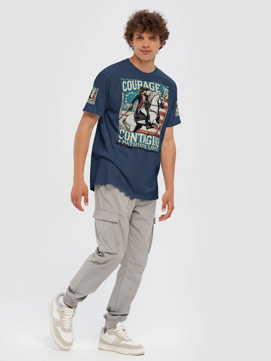 American Revolution Courage Military Poster Tee product image (92)