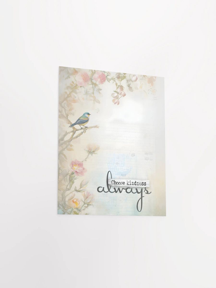 Choose Kindness Always Inspirational Poster product image (5)