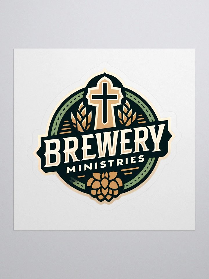 Brewery Ministries Sticker - Hops Logo product image (1)