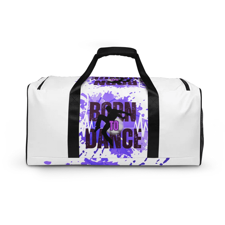 Born to Dance His Silhouette All-Over Duffle Bag product image (2)