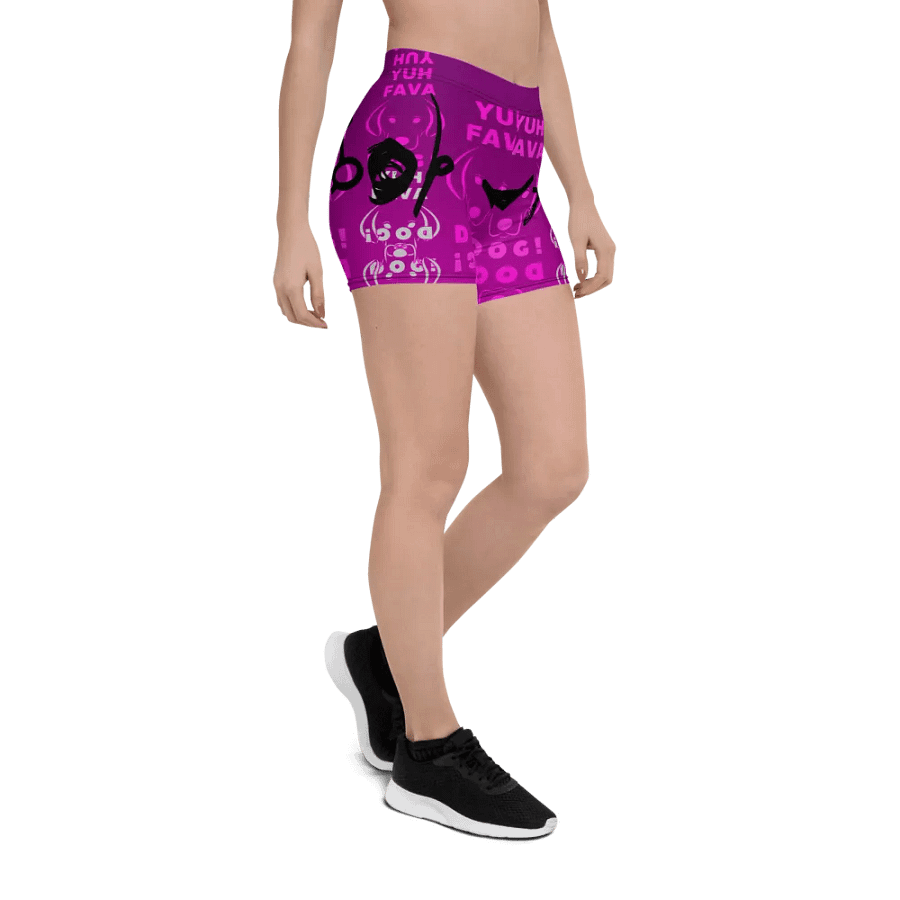 Purple Lavore Spandex Shorts product image (7)
