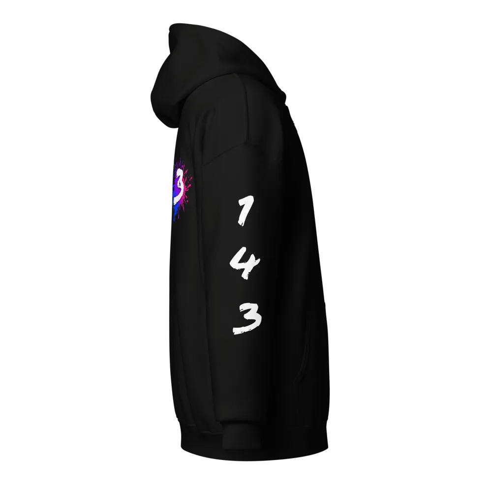 1 4 3 Zip Hoodie product image (10)