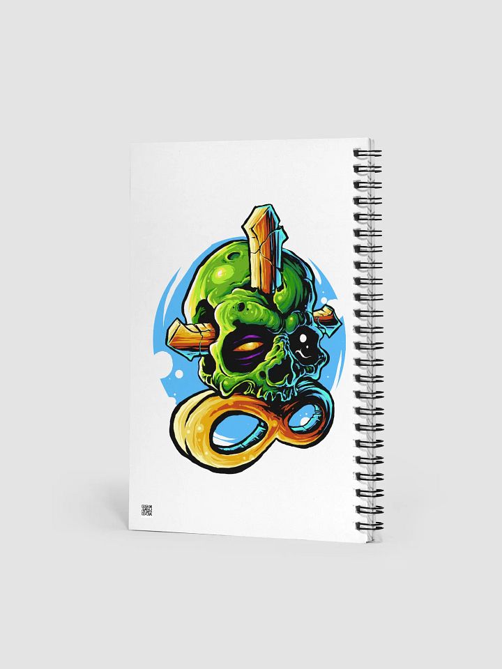 Skull Piercing Records Spiral Notebook product image (2)