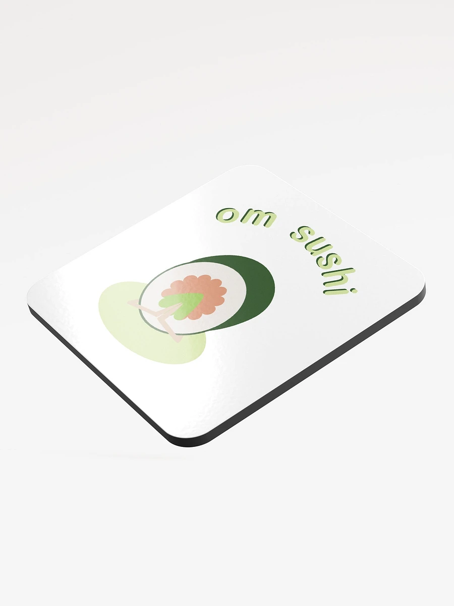 Om Sushi Kawaii Yoga Vibe Coaster product image (3)