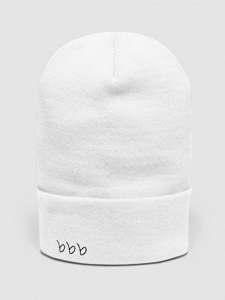 Big Brother Boy Embroidered Beanie (white) product image (1)