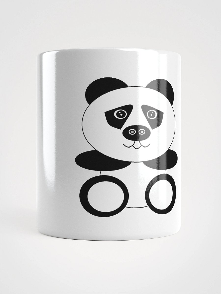 Panda Smile White Glossy Mug product image (15)