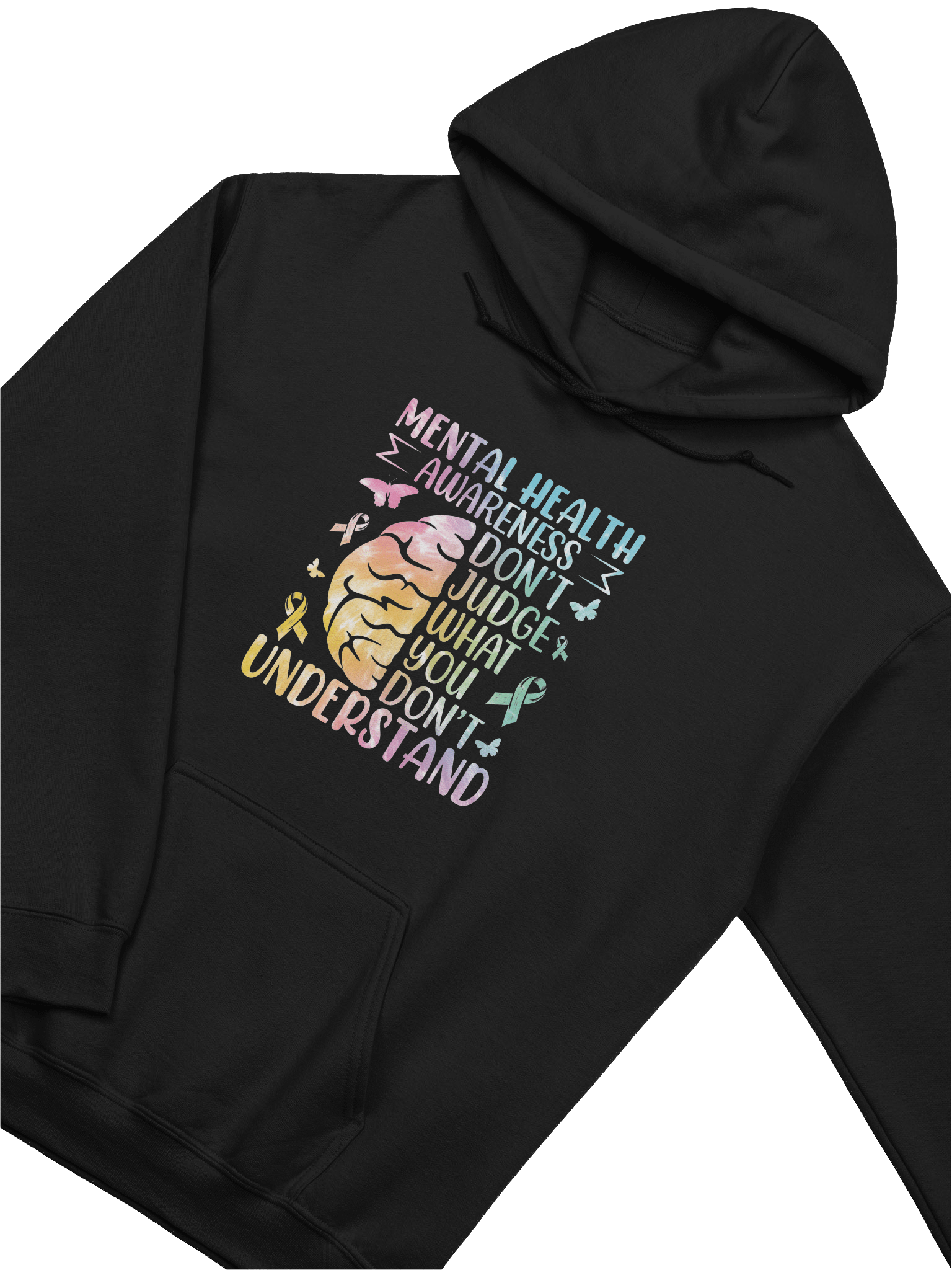 Don’t Judge What You Don’t Understand – Standing Against Stigma Mental Health Awareness Hoodie product image (19)