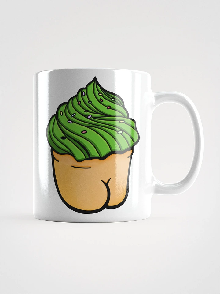 AuronSpectre Cheeky Cupcake Mug - Green product image (1)