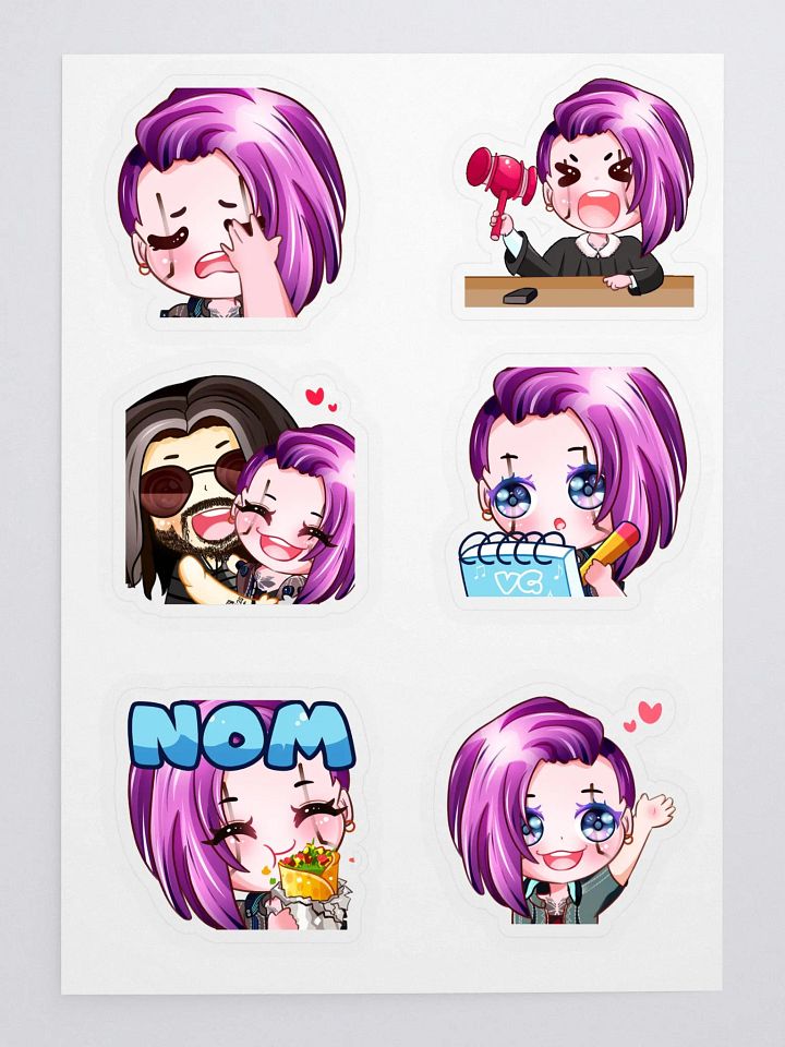 VG Emote Sticker Pack 3 product image (1)