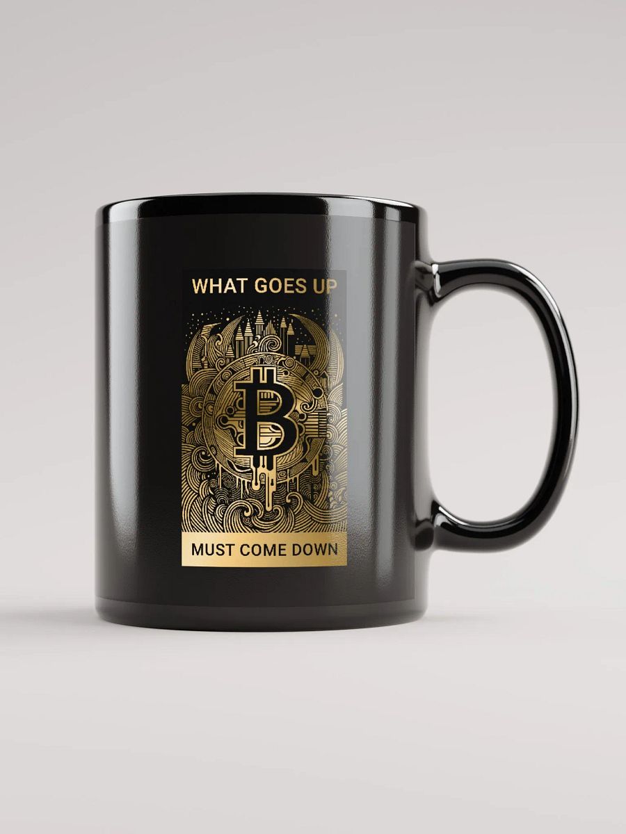 Bitcoin - What goes up must come down (gold) product image (1)