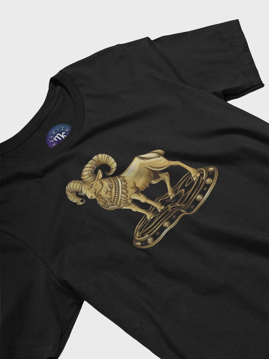 Exclusive Aries Zodiac T-Shirt - Unisex Majestic Ram and Celestial Design product image (5)