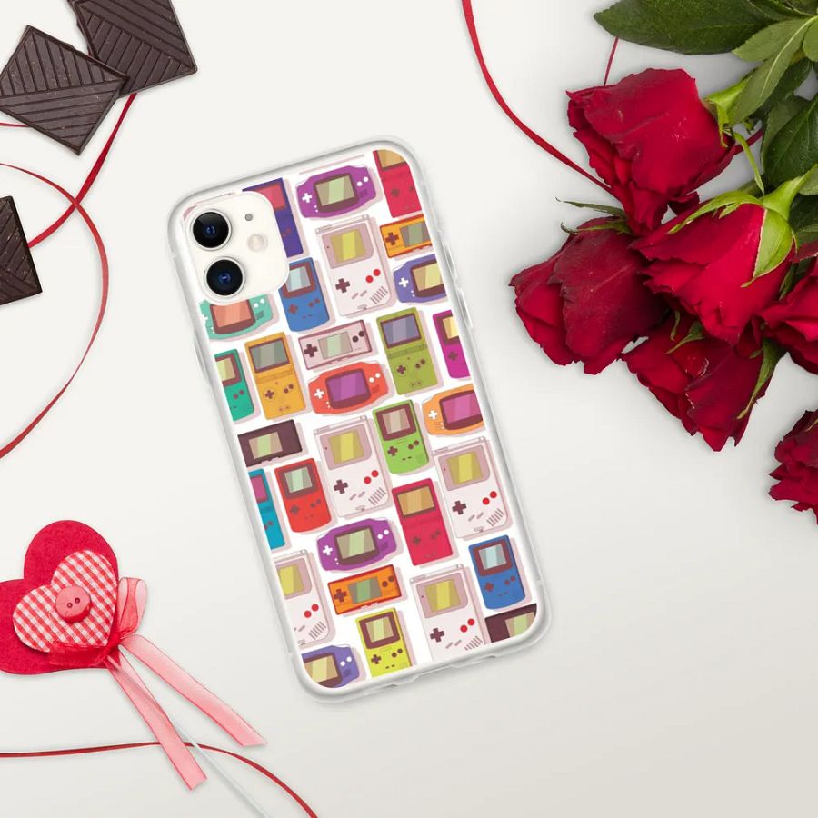 Retro Gamer Console Pattern iPhone Case product image (60)