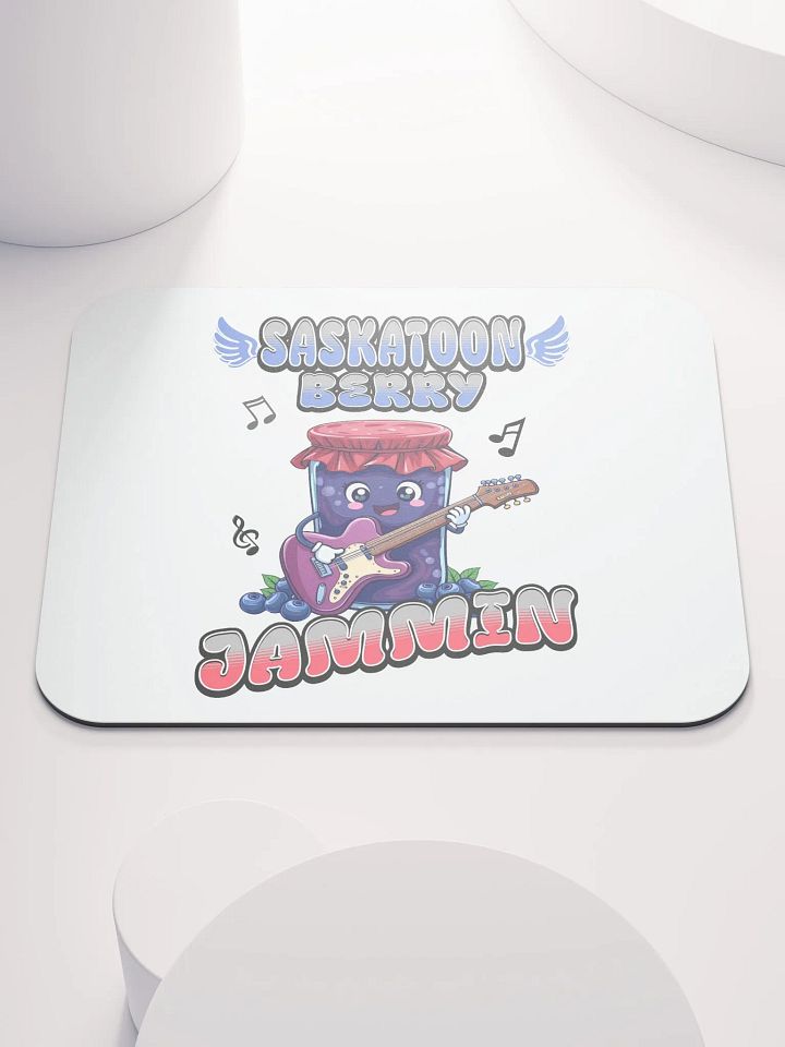 Saskatoon Berry Jammin Jar Mouse Pad product image (2)