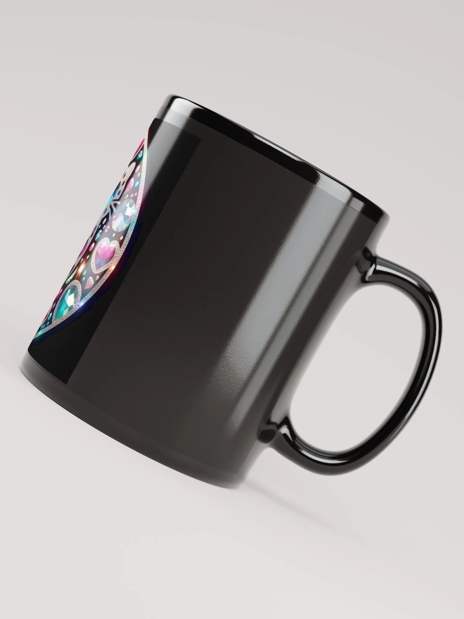 Whimsical Jeweled Cat Mug product image (8)