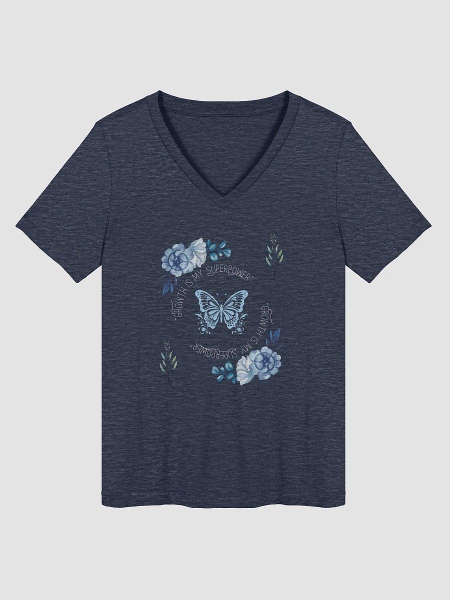 My Growth Is My Superpower V-Neck Tee product image (15)